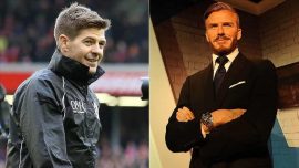 Şöhretler Müzesi’nin son üyeleri Gerrard ve Beckham oldu