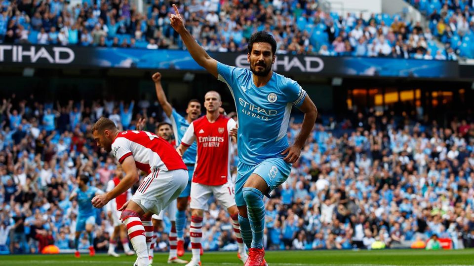 Manchester City, Arsenal’ı farklı geçti