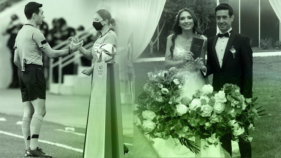 Türk futbol tarihinde ilke imza atan hakem çift