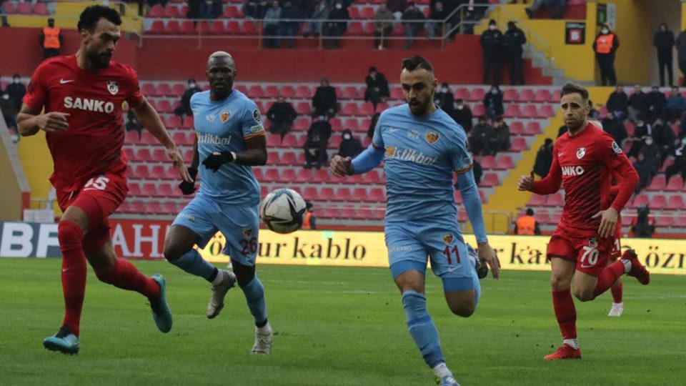 Kayseri’de kazanan çıkmadı