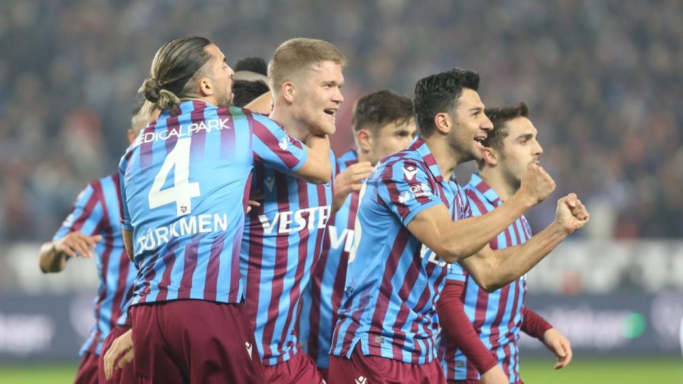 Trabzonspor’un hücumcularından gollü performans