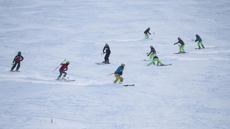 Tuncelili kayakçılar milli forma hedefiyle çalışıyor