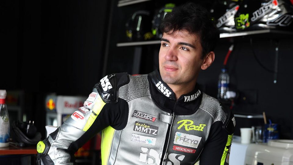 Milli motosikletçi Asrın Rodi Pak Fransa’da piste çıktı