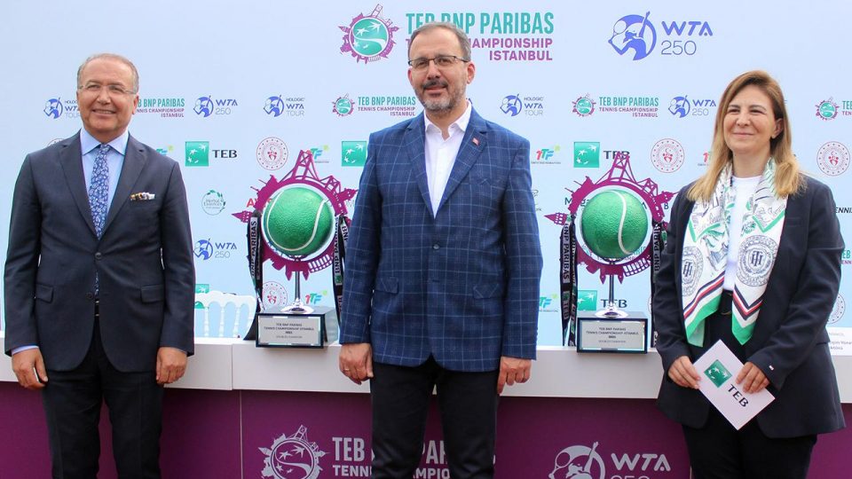 TEB BNP Paribas Tenis Turnuvası’nın tanıtımı yapıldı