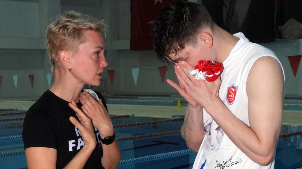 Ukraynalı paralimpik yüzücü ülkesinde yaşadıklarını unutamıyor