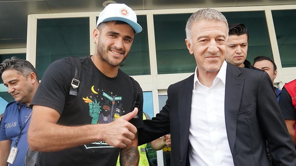 Maxi Gomez Trabzonspor için İstanbul’da