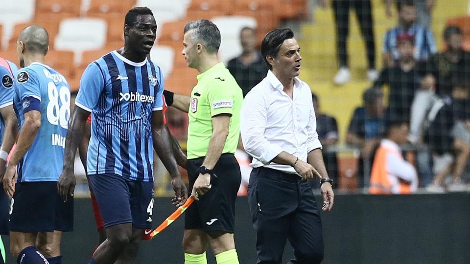 Montella: Balotelli ile sorunumuz yok