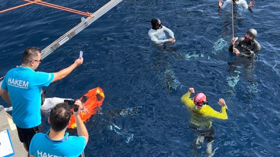 Serbest Dalış Dünya Kupası, Türkiye rekoruyla başladı