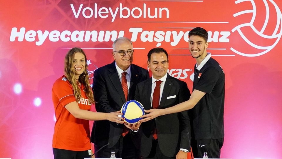 Türkiye Voleybol Federasyonu’na sponsor desteği