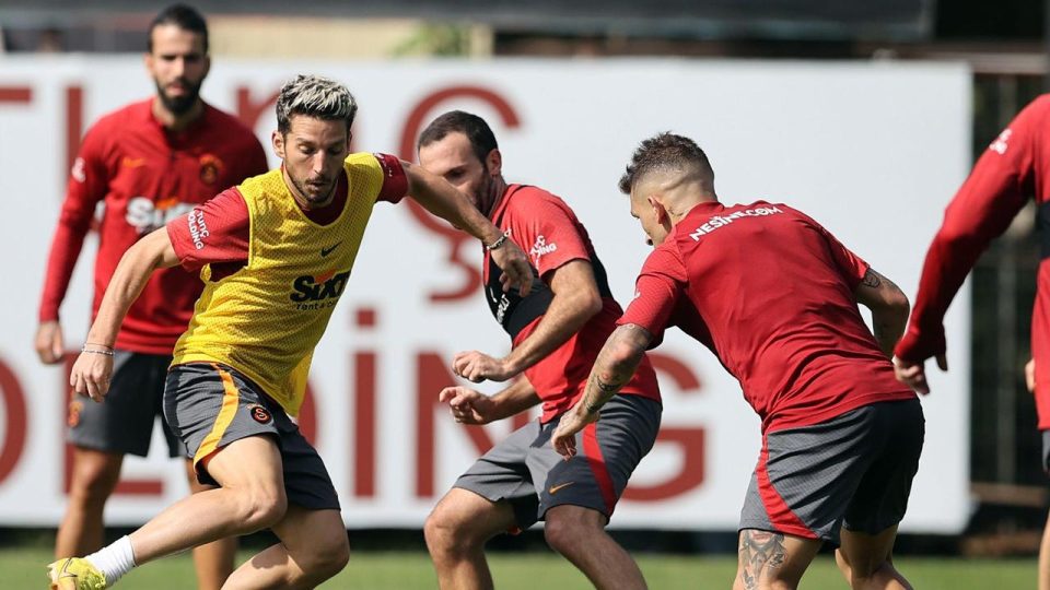 Galatasaray Kayserispor maçın hazırlanıyor