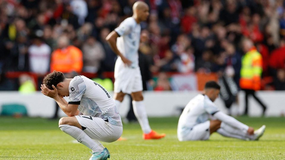 Liverpool Nottingham Forest’e mağlup oldu
