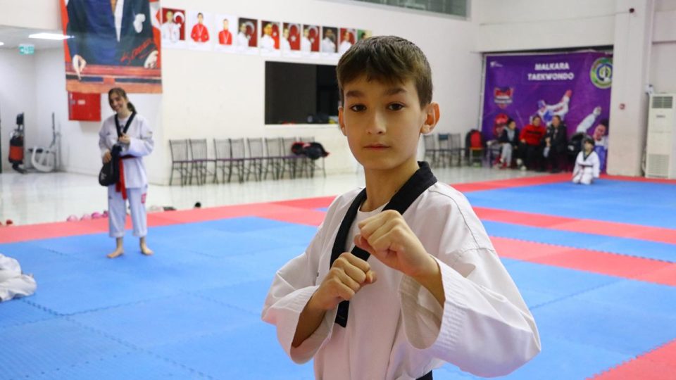 Milli tekvandocu Tuğra Ekinci’nin hedefi Avrupa şampiyonluğu: