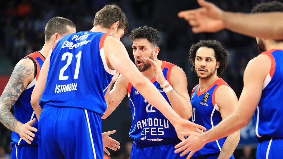 Anadolu Efes, THY Avrupa Ligi’nde Zalgiris’i ağırlayacak