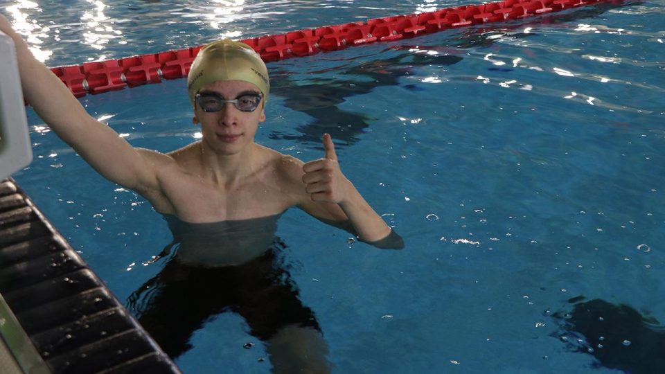 Avrupa şampiyonu görme engelli yüzücünün hedefi olimpiyatlar
