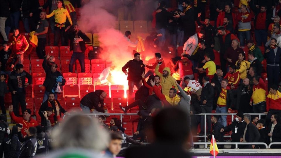 Göztepe-Altay maçındaki tribün olaylarına ilişkin iddianame tamamlandı