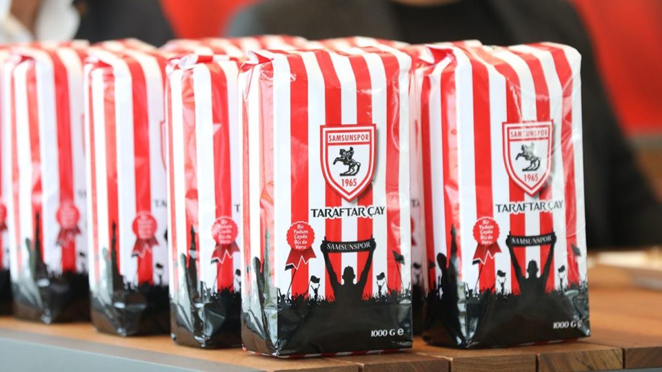 Samsunspor’a ek gelir sağlayacak “Taraftar Çayı”nın tanıtımı yapıldı