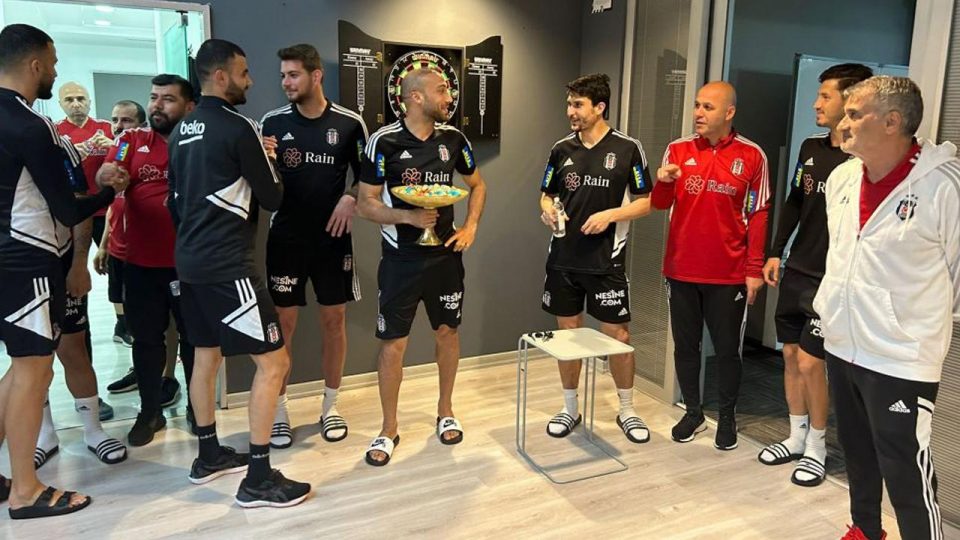 Beşiktaş Futbol Takımı bayramlaştı