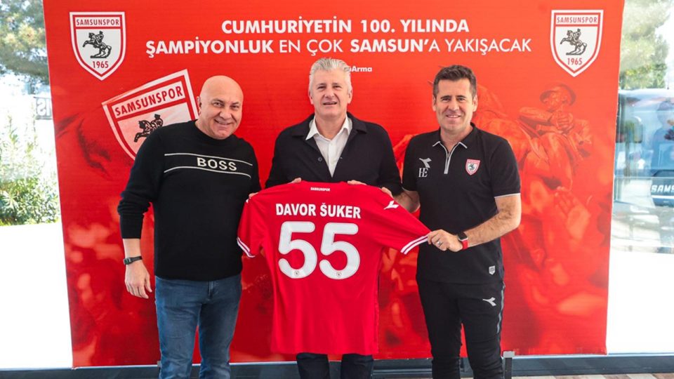 Hırvatistan Futbol Federasyonu Başkanı Davor Suker Samsunspor’u ziyaret etti