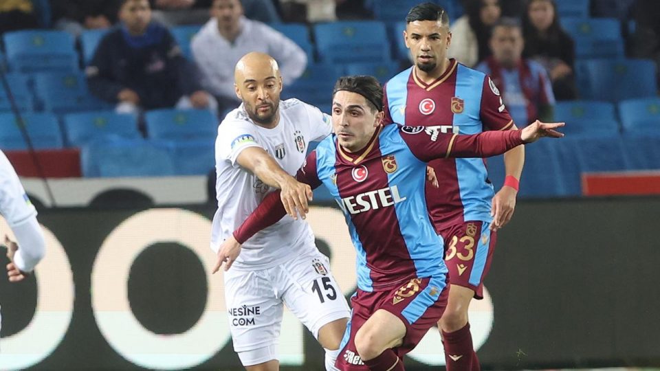 Trabzonspor’da tek, Beşiktaş’ta 2 değişiklik
