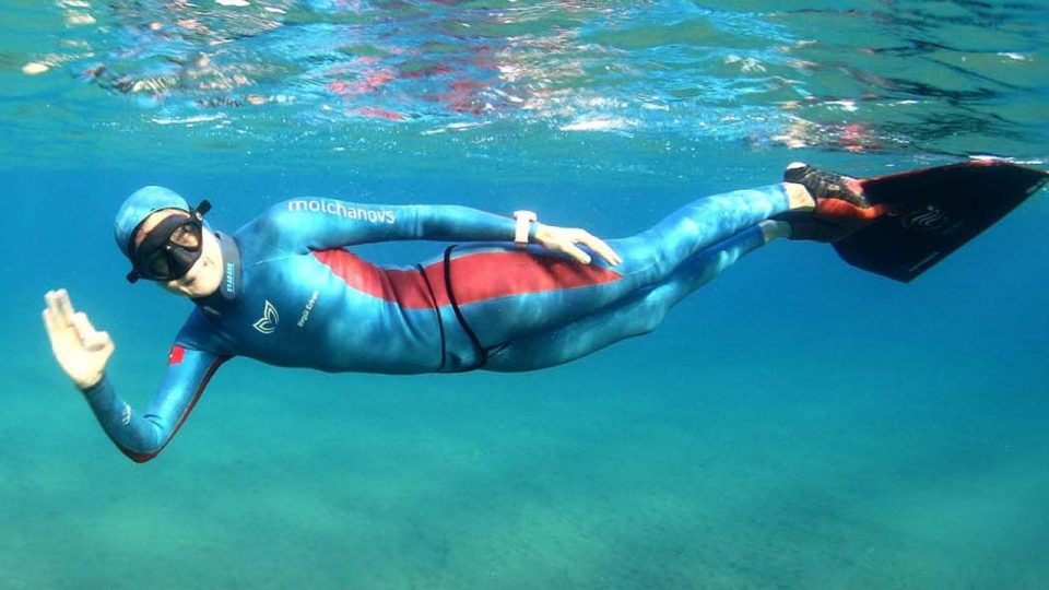 Milli sporcu Birgül Erken Serbest Dalış Dünya Kupası’na hazırlanıyor