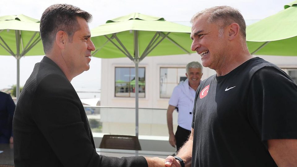 Hüseyin Eroğlu Stefan Kuntz’u ziyaret etti