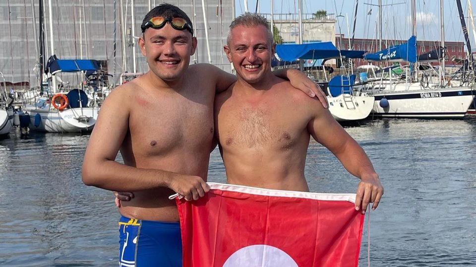 Otizmli yüzücü Tuna yine tarih yazdı
