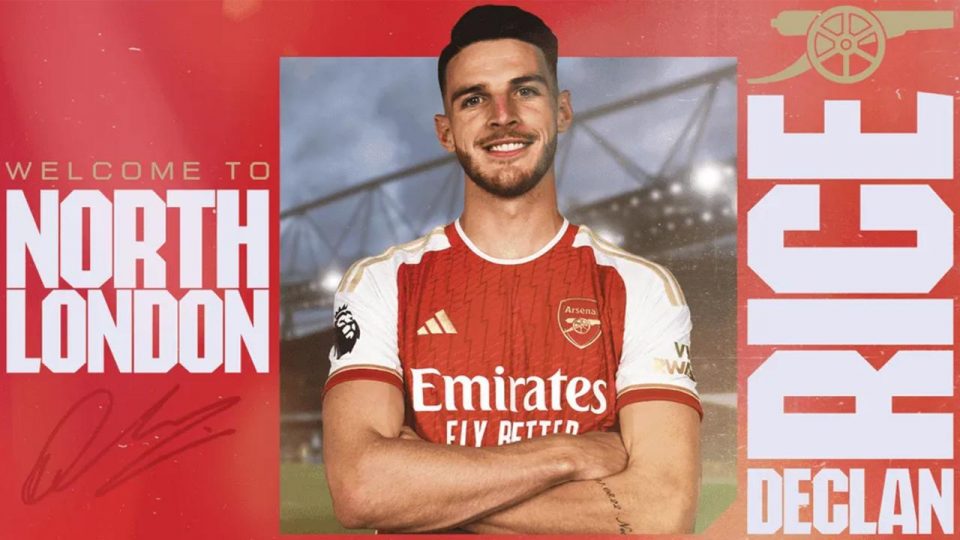 Declan Rice rekor bedelle Arsenal’da