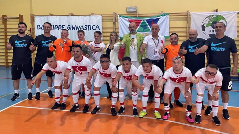 Down Sendromlu Futsal Milli Takımı İrlanda’yı yendi