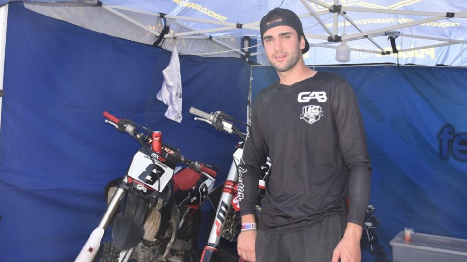 Milli motokrosçu Galip Alp Baysan’ın hedefi MXGP’de derece yapmak