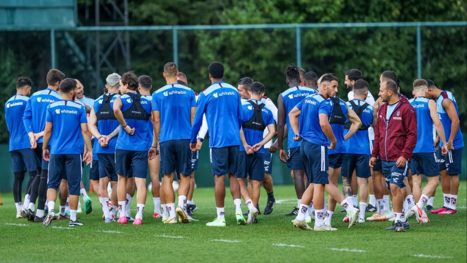 Trabzonspor Hatayspor maçı hazırlıklarını sürdürdü