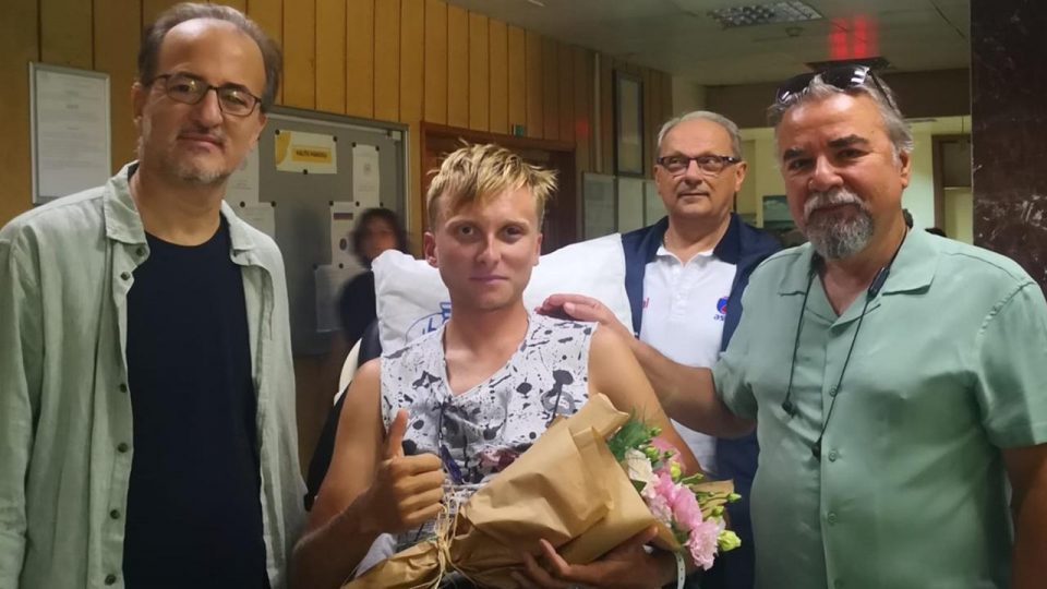 Cumhurbaşkanlığı Türkiye Bisiklet Turu’nda kaza yapan Alessio Nieri taburcu edildi