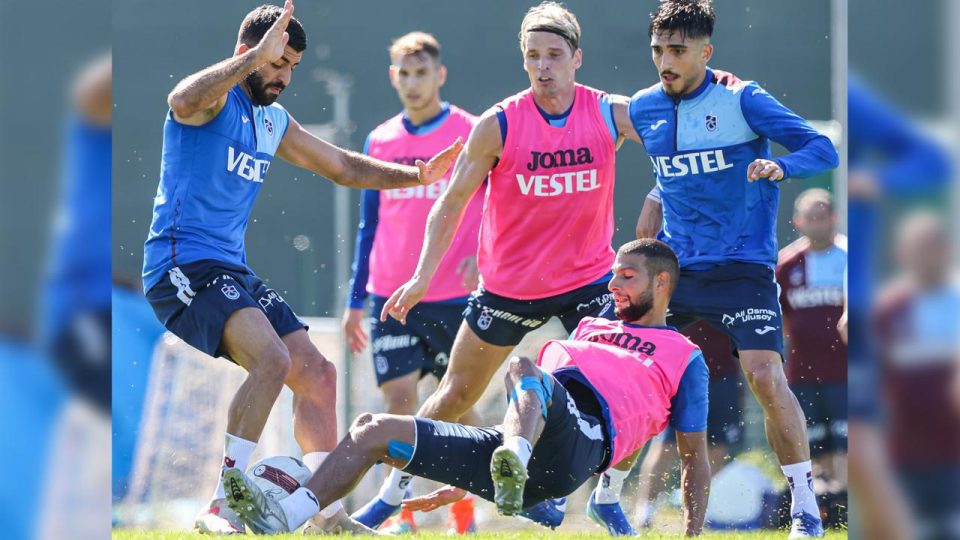 Trabzonspor Alanyaspor maçının hazırlıklarını sürdürdü