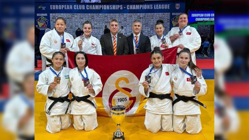 Galatasaray Kadın Judo Takımı Avrupa’da bronz madalya kazandı
