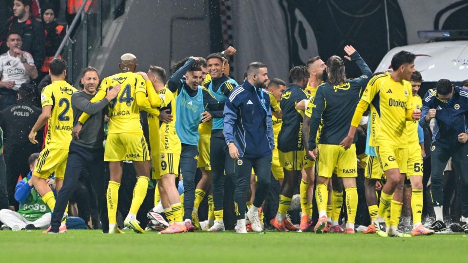 Derbide kazanan Fenerbahçe